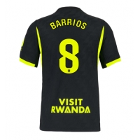 Camiseta Atletico Madrid Pablo Barrios #8 Segunda Equipación Replica 2026-27 mangas cortas